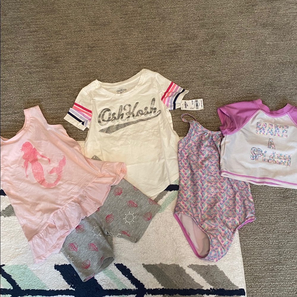Girls summer lot size 6
